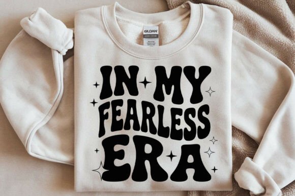 In My Fearless Era SVG PNG, Retro Wavy