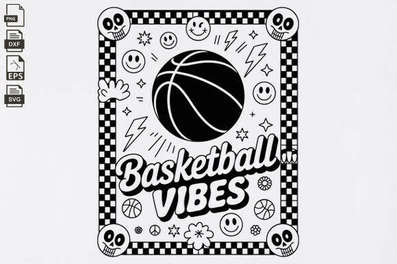 Retro Basketball Vibes Svg Review