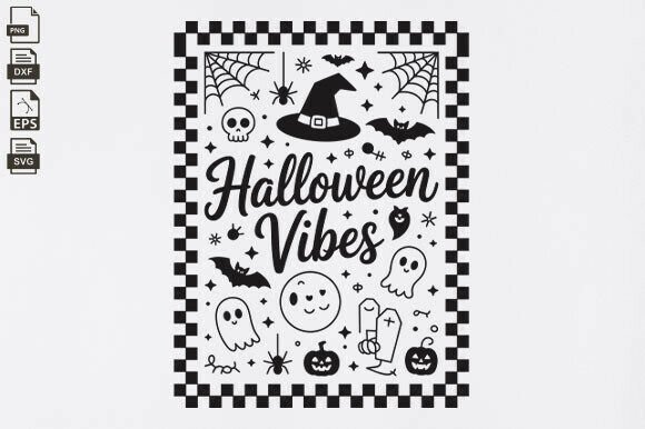 Retro Halloween Vibes Svg, Spooky Season