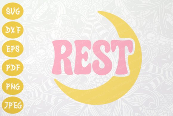 Retro Rest Moon SVG Review