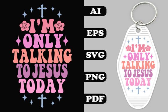 Review: I’m Only Talking to Jesus Today Key Chain
