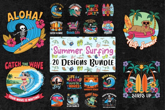 Summer Surfing SVG Bundle Review